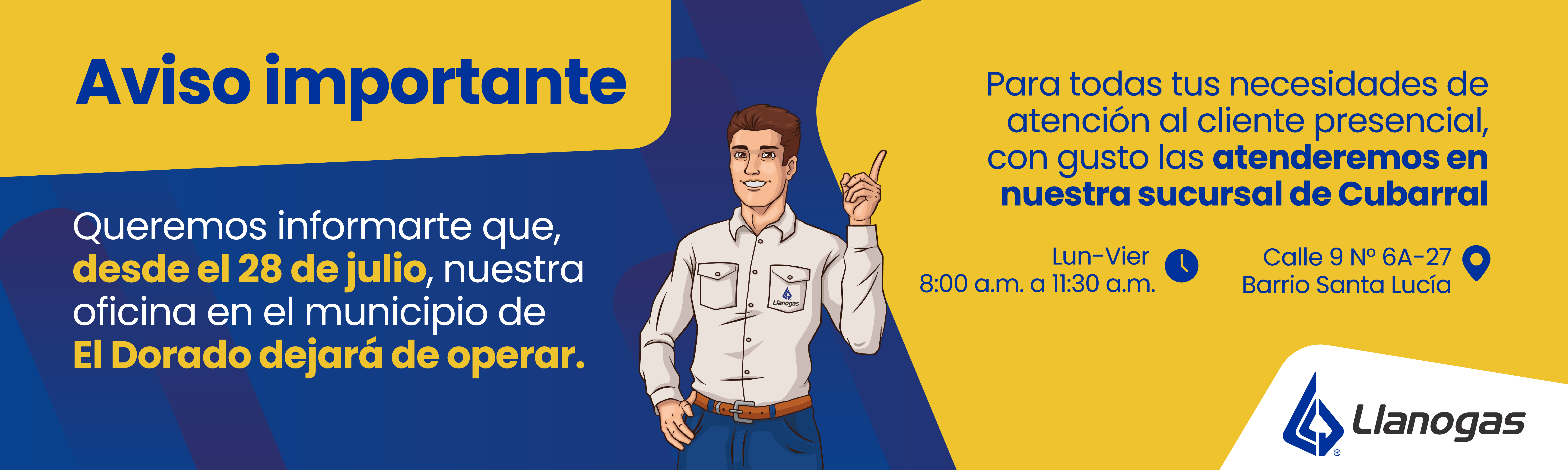 Atención de usuarios de el Dorado en la oficina de Cubarral
